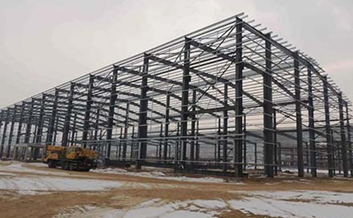 正宁正宁钢结构厂房安装